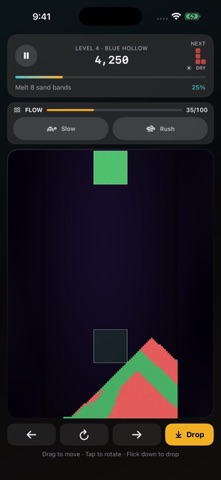 Rocky: Falling Sand screenshot 2