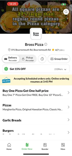Bross Pizza screenshot 2