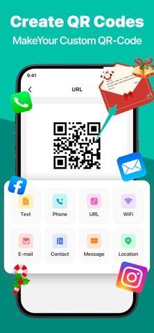 Hawk QR: AI Scan iPhone screenshot