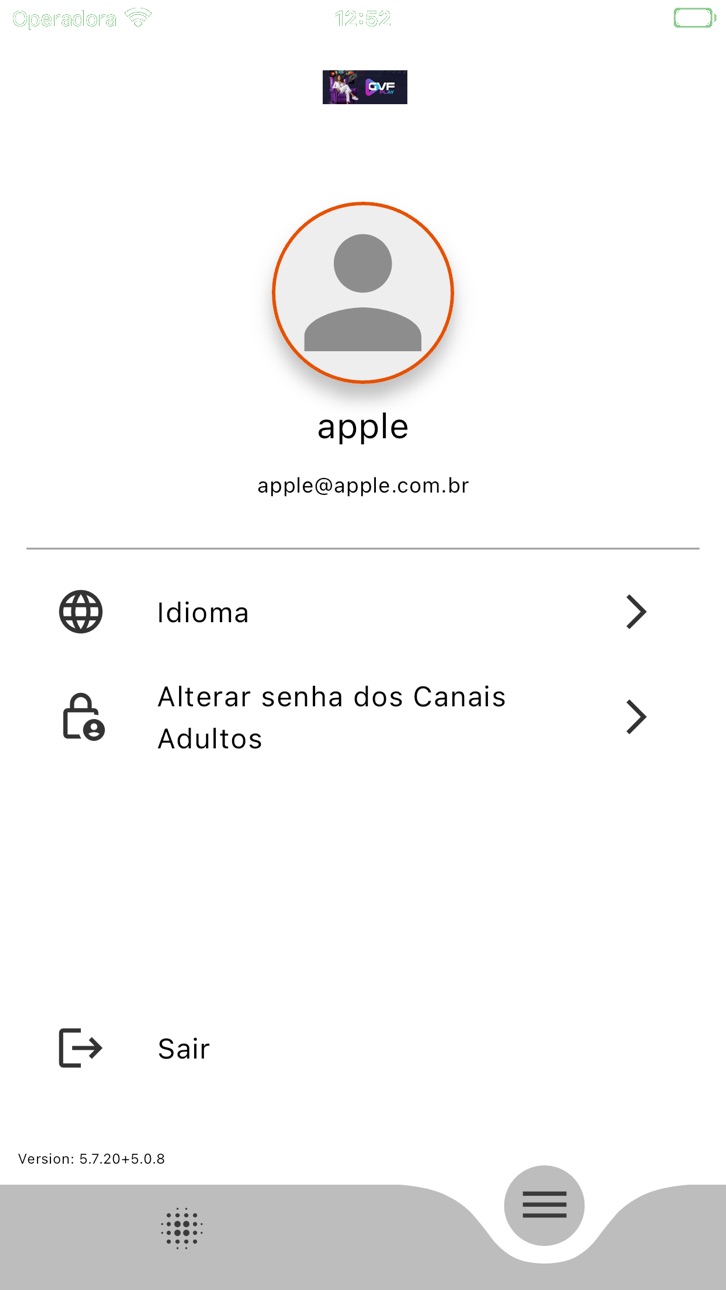 iPhone screenshot
