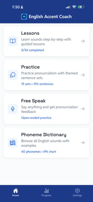 English Accent Coach screenshot 3