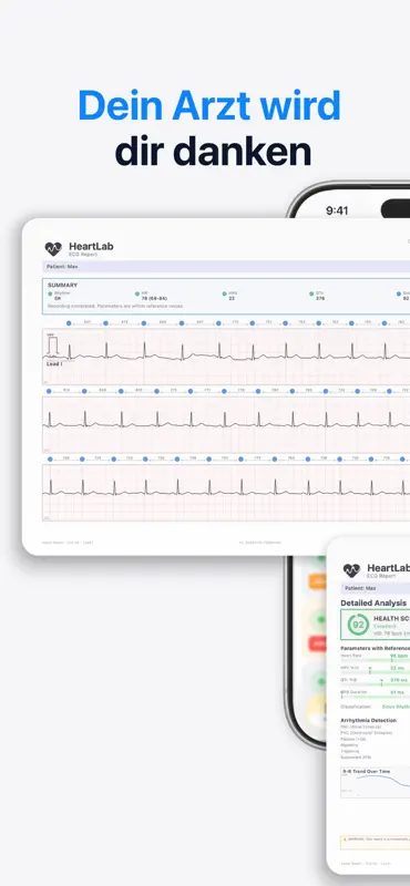 HeartLab: EKG Herzanalyse screenshot 5 of 8