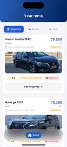Ajarlee: Car Rental & Hire screenshot