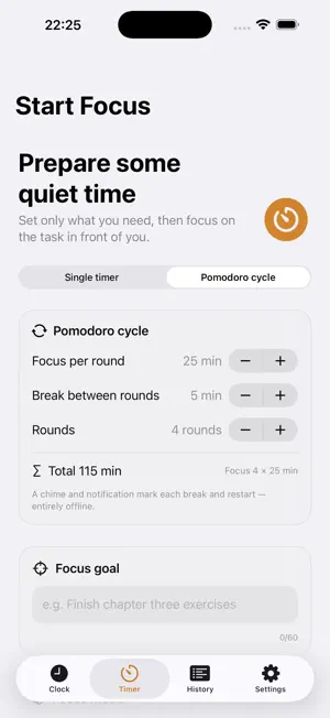 Immersive Clock screenshot 3