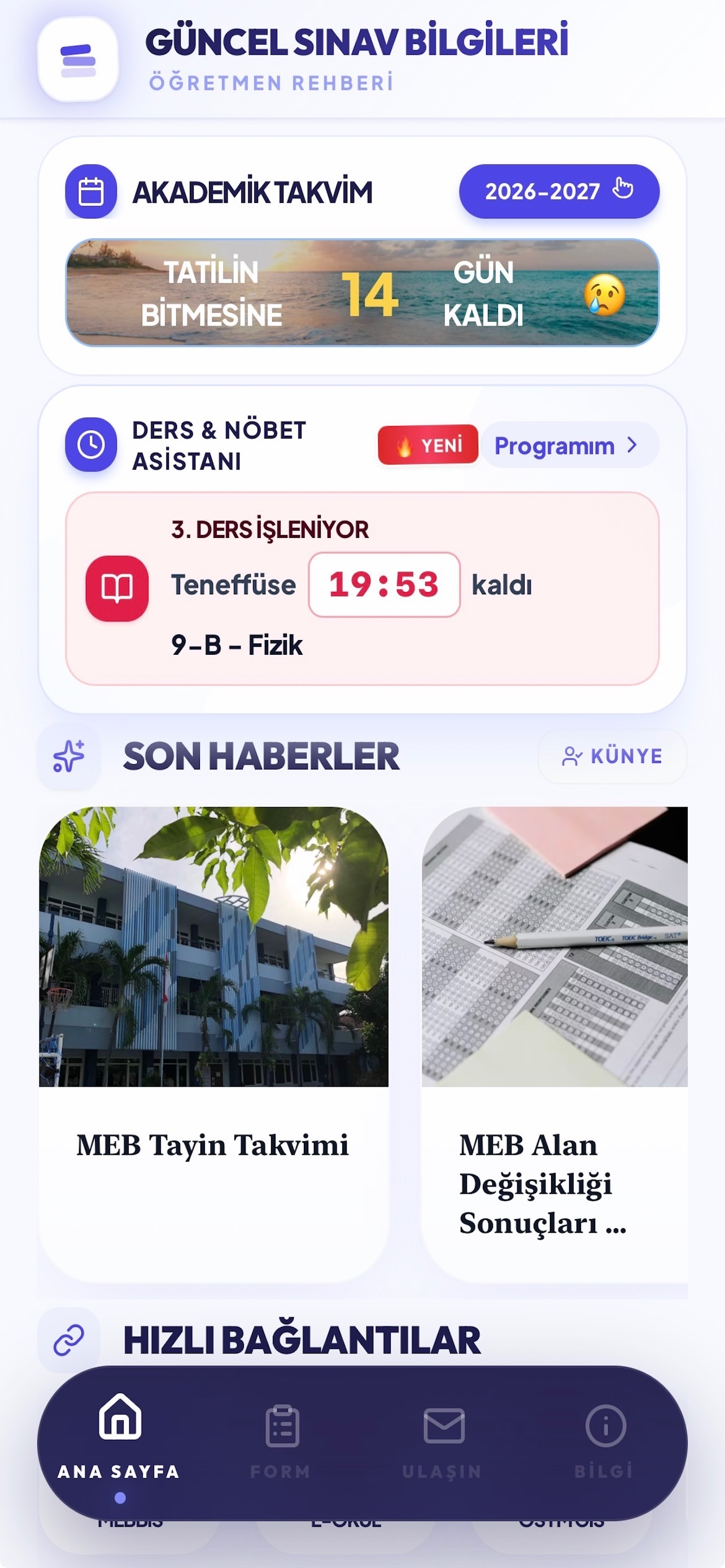 Güncel Sınav Bilgileri screenshot 2