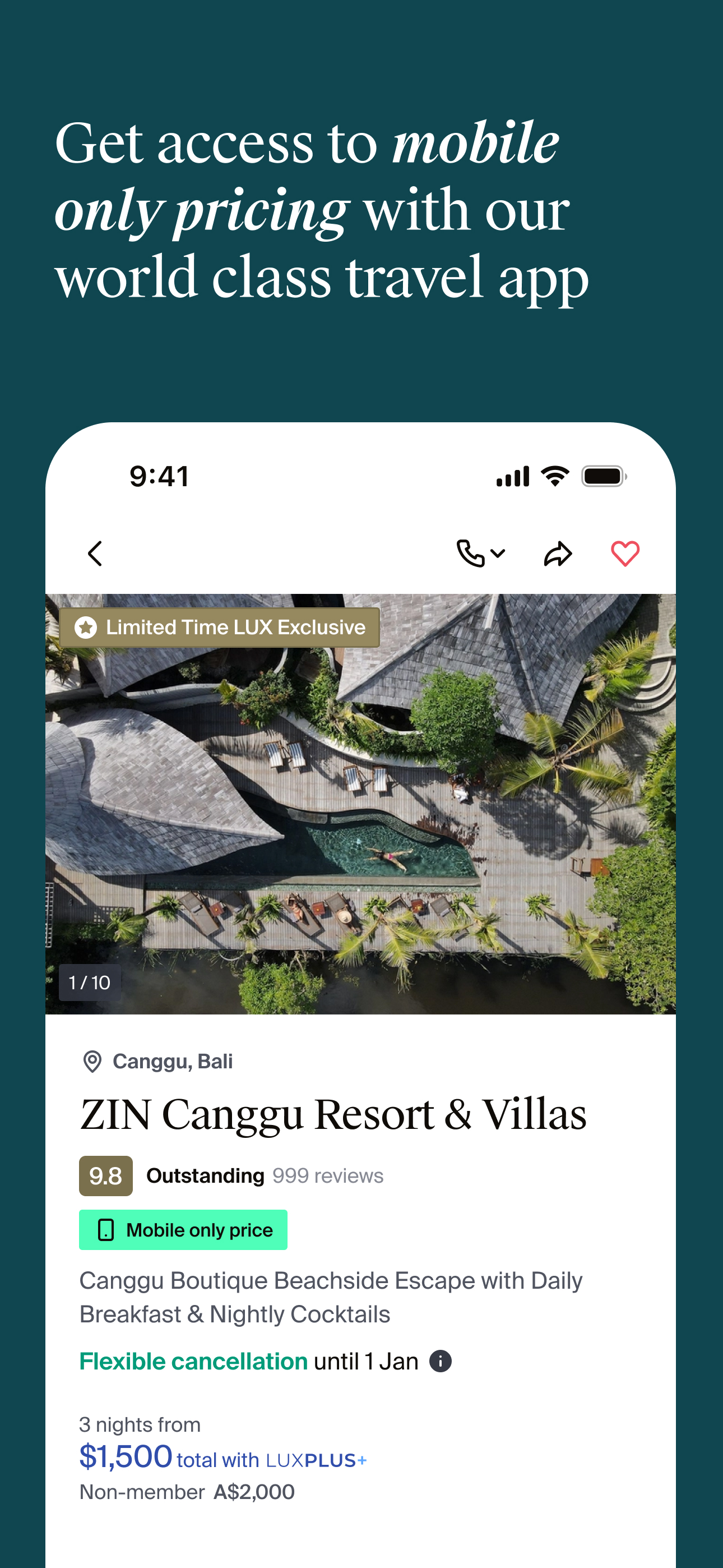 Luxury Escapes: Travel Deals screenshot 6