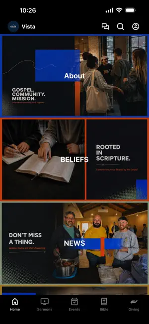 Vista Community Church WA screenshot 1
