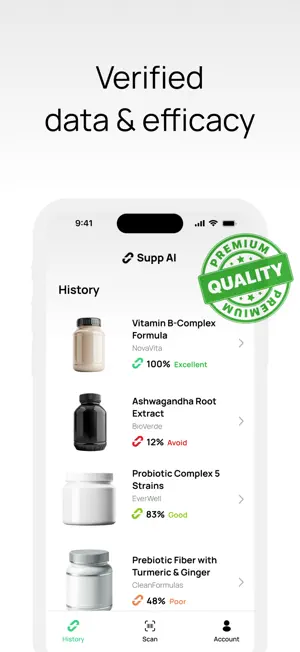 Supplement Scanner - Supp AI screenshot 3