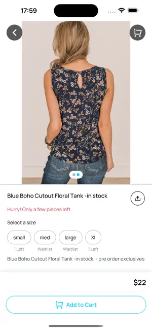 BJUX Boutique screenshot 3