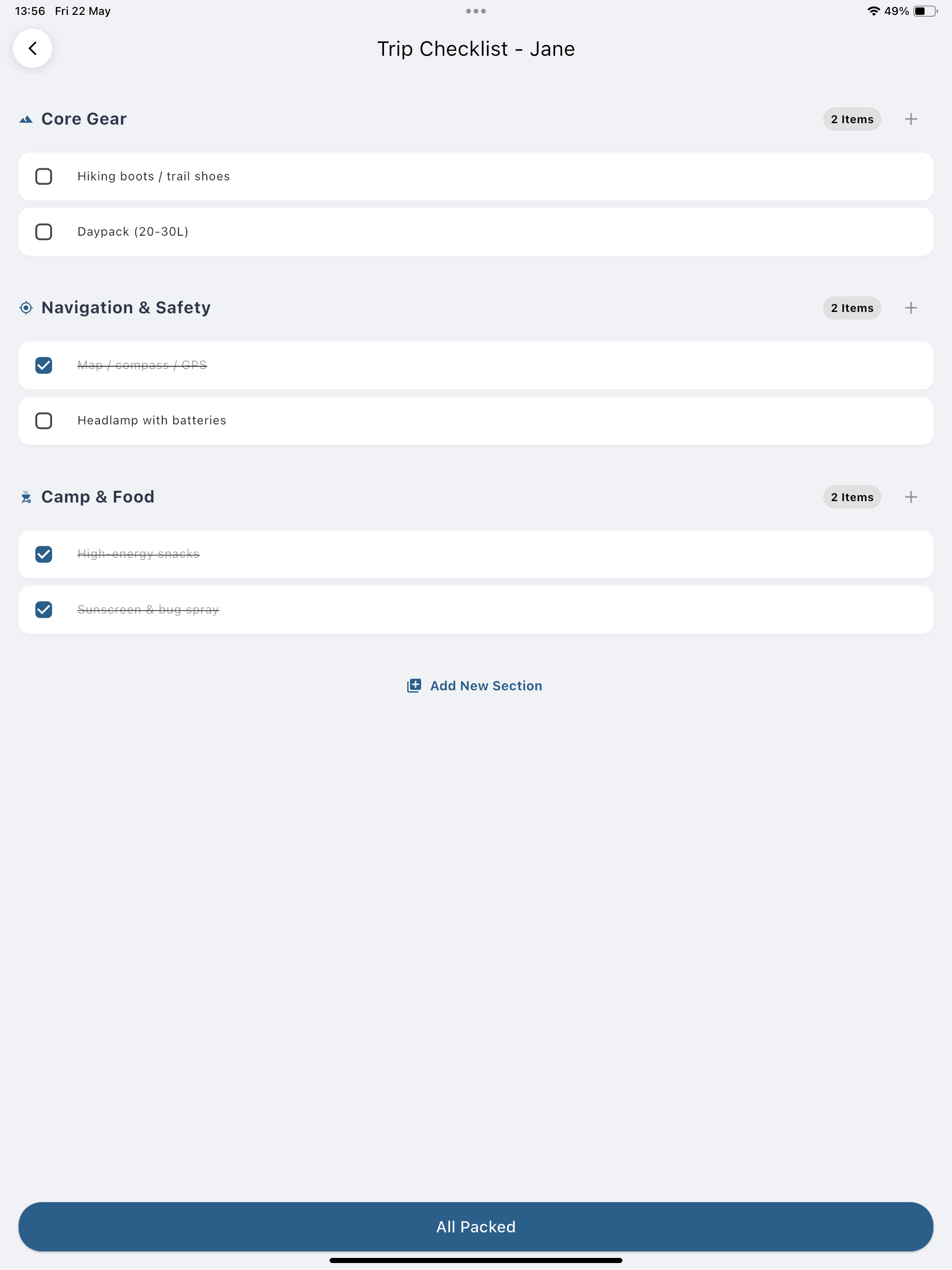 Traveler Checklist screenshot 12