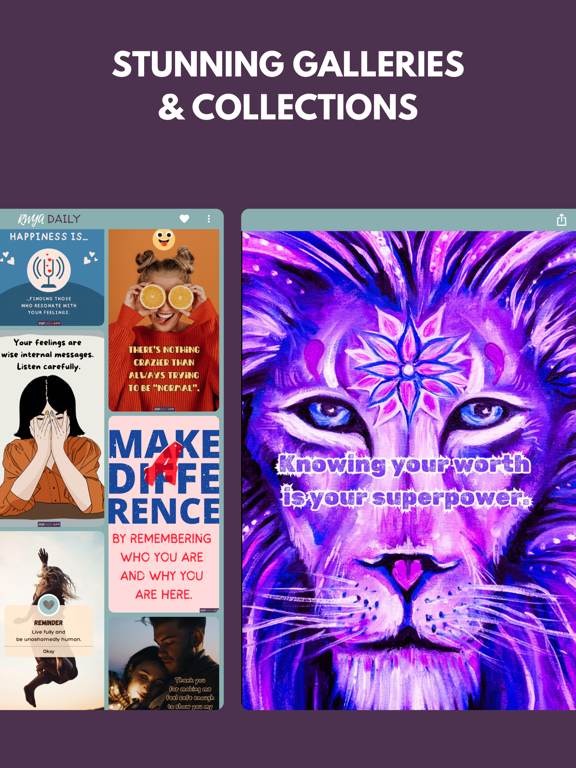 RWYA DAILY iPad screenshot 5 - Health & Fitness app