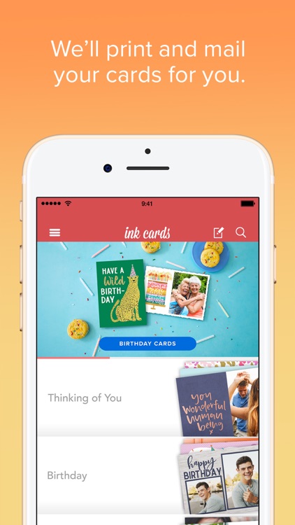 Ink Cards: Send Custom Cards