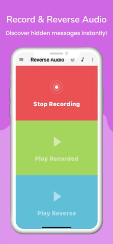 Reverse Audio & Voice Changer Screenshot 1 of 5