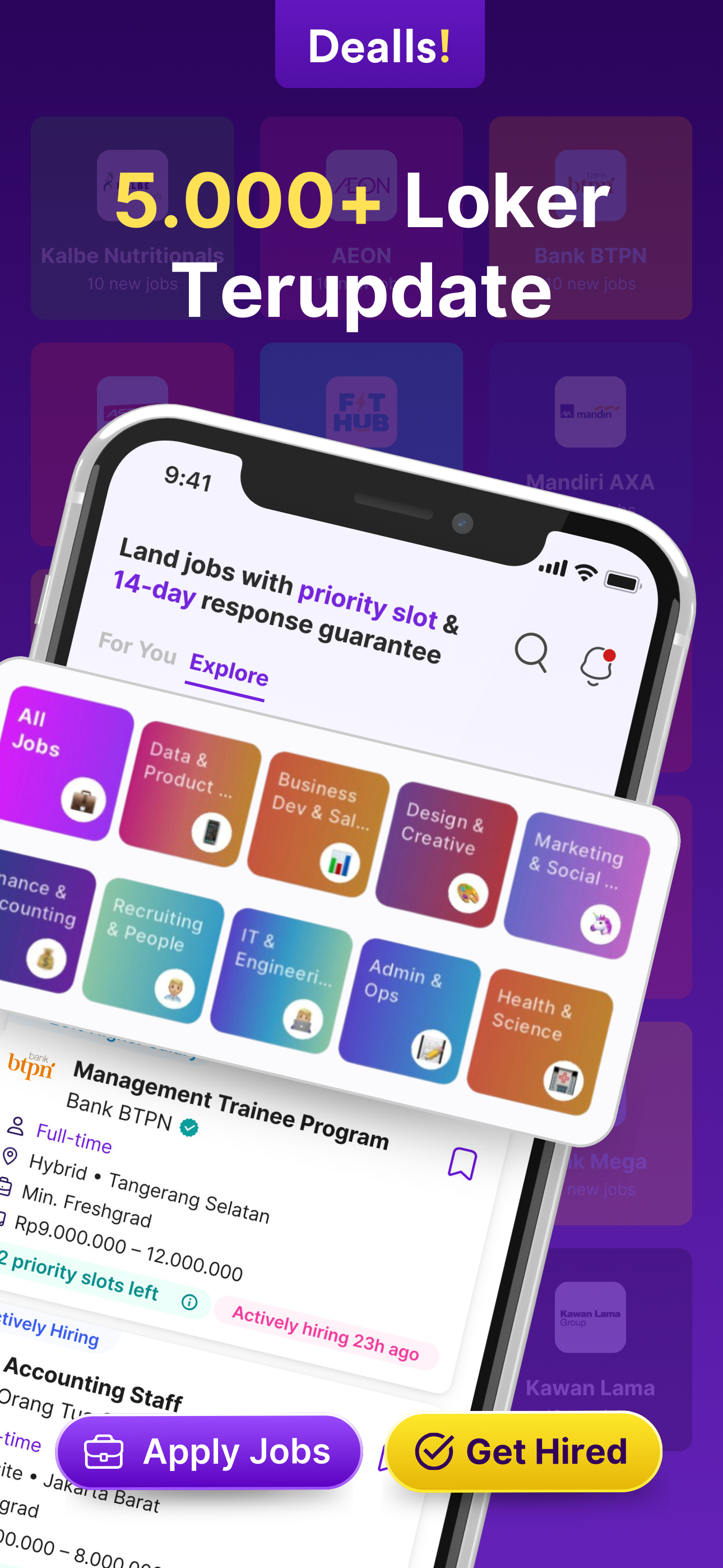Dealls Jobs: Loker & Konsul CV