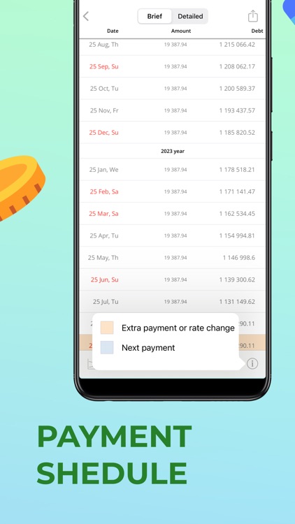 Loan Calculator with Extras