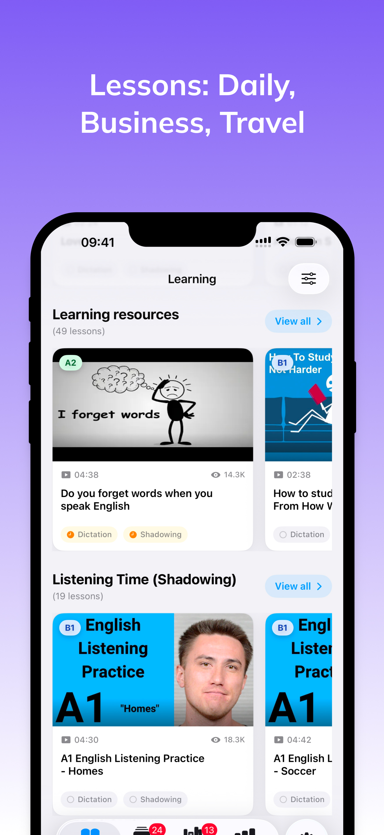 Parroto: English Shadowing