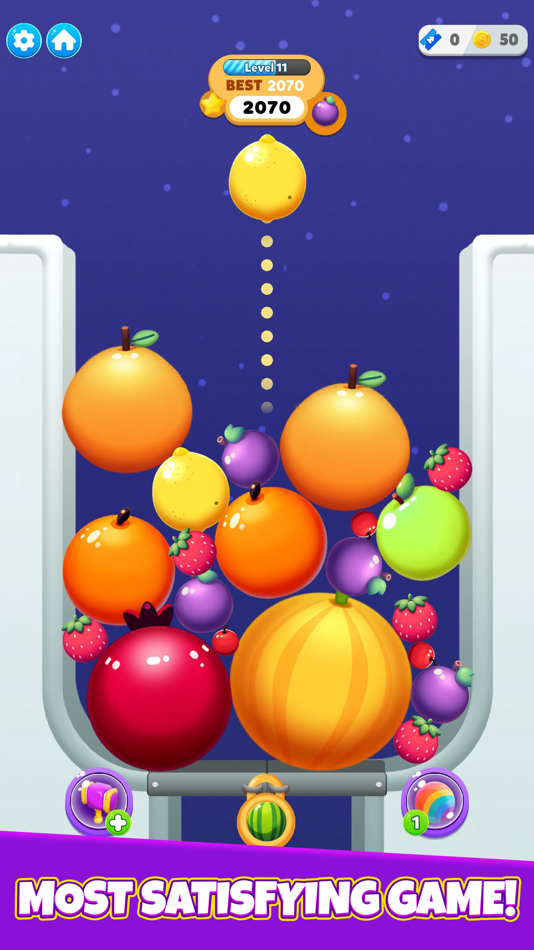 Juicy Merge - Melon Game 3D - 1.9.0 - (iOS)