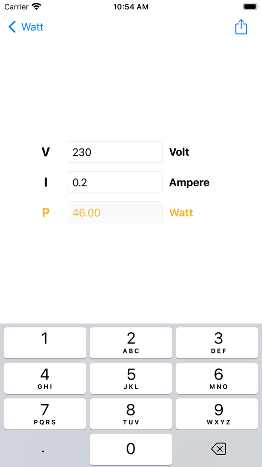 #2. Watt - Power calculator (iOS) 由: LionsApp di Nallbati Elton