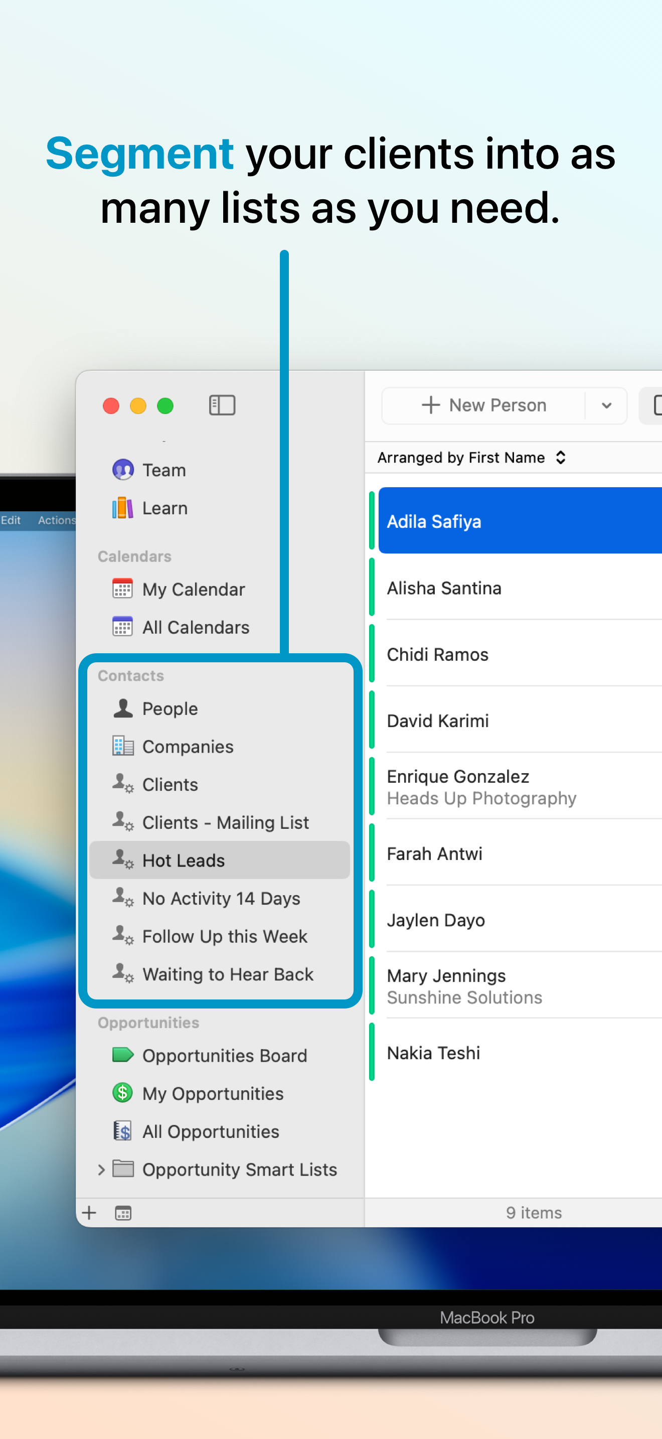 Daylite - Mail, Calendar, CRM screenshot 4