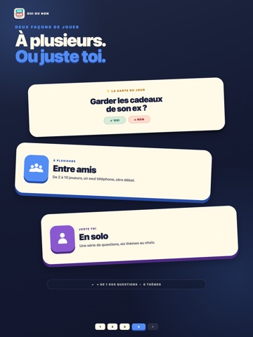 Oui ou non - Sans débattre iPad screenshot 4
