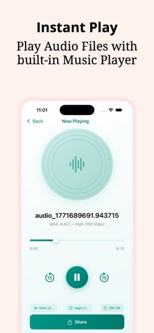 Mp3Extractor - Video to Music screenshot