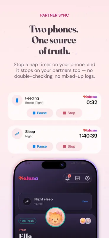 Naluna: Baby Tracker & Guide screenshot 3 of 7