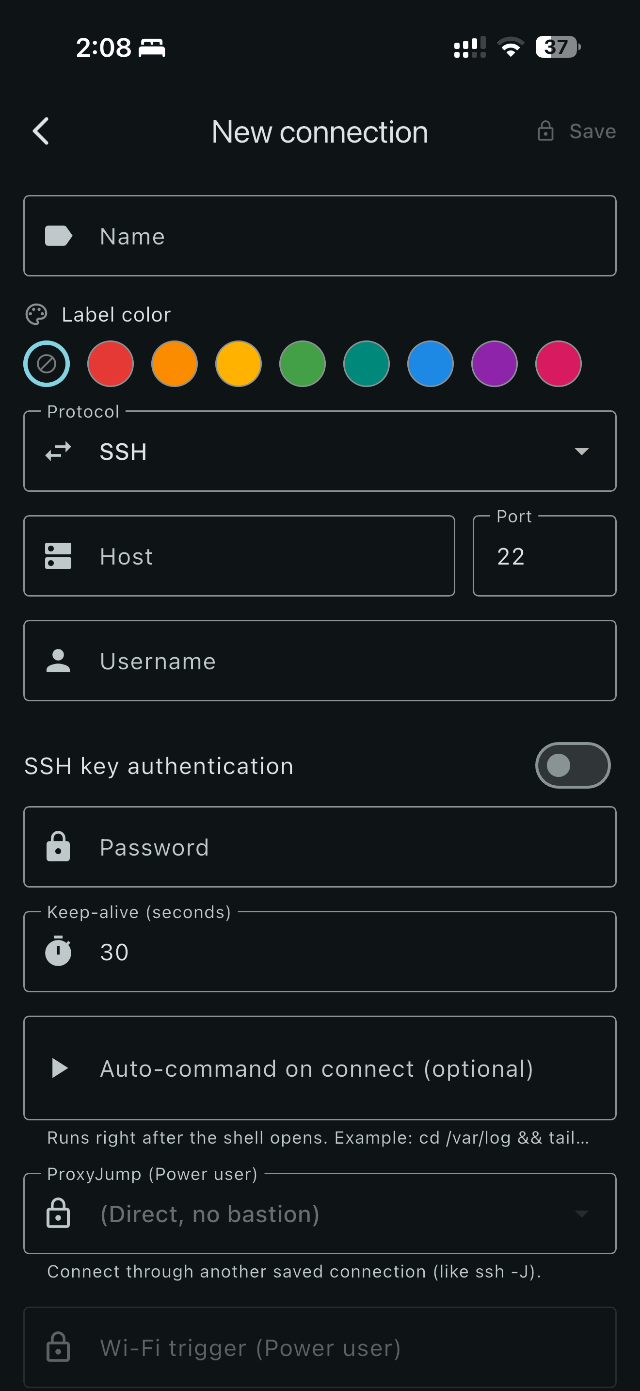 ShellPhone - SSH client screenshot 10
