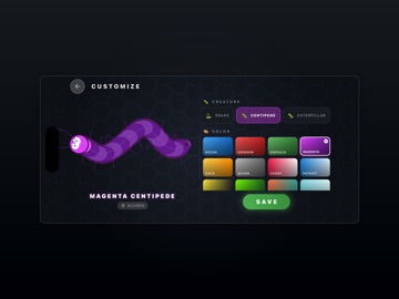 Snake Game io Worm Arena iPad screenshot