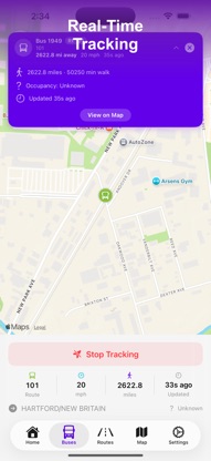 CT Bus - Live Bus Tracker screenshot 5