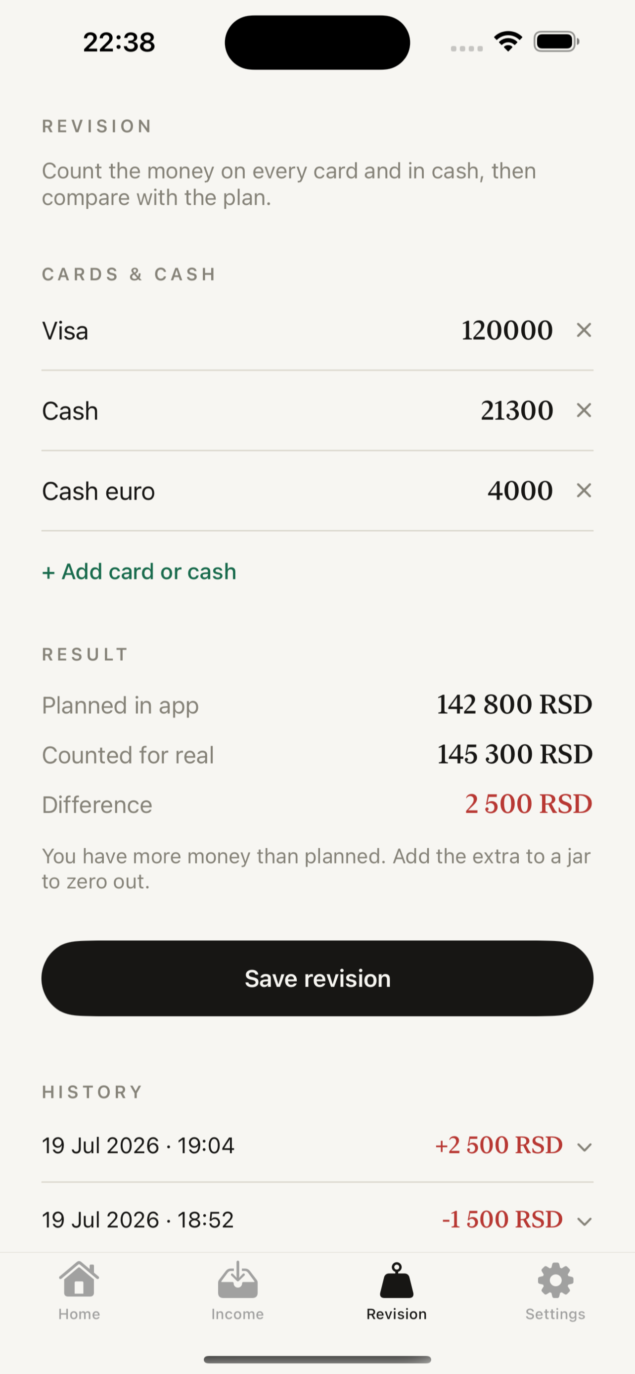 Jarz — Salary Planner screenshot 4