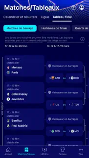 uefa champions league officiel iPhone Captures Décran 3