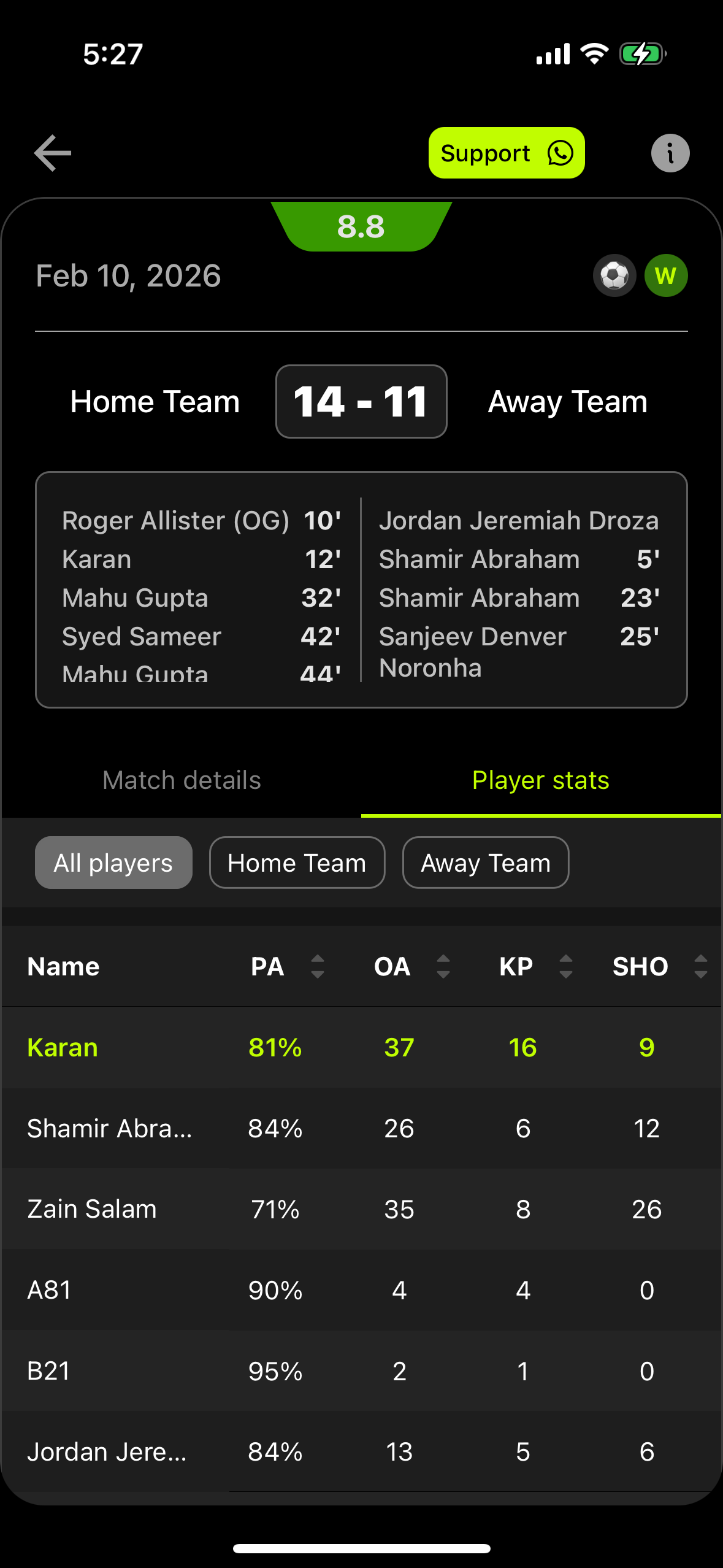 Playernation screenshot 5