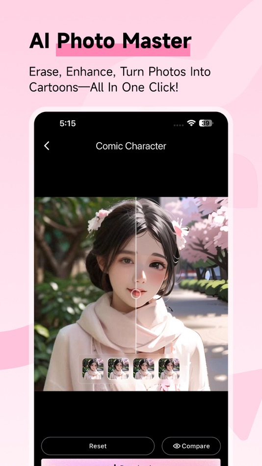 #7. SmartDrawing: AI Image Studio (iOS) 由: Hangzhou Lishi Technology Co., Ltd.