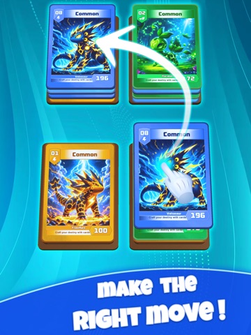 Monsters Card Collector Game iPad screenshot