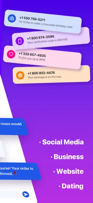 Text Go: 2nd Text Number Now screenshot 2