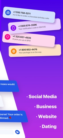 Text Go: 2nd Text Number Now Screenshot 2 of 5