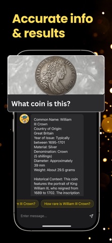 Coins Identifier: AI Scanner Screenshot 2 of 3