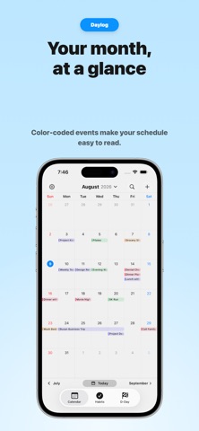 Daylog - Calendar & Countdown Screenshot 1 of 8