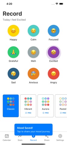DayInColor: Mood Tracker Screenshot 1 of 6
