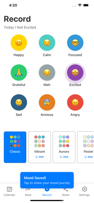 DayInColor: Mood Tracker Screenshot 1 of 6