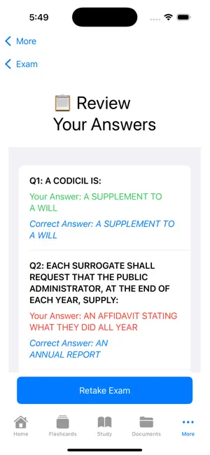 New York Surrogate Court Study screenshot 2