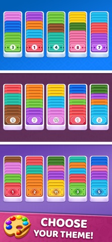 Stack Sort 3D: Merge Game Screenshot 3 of 4