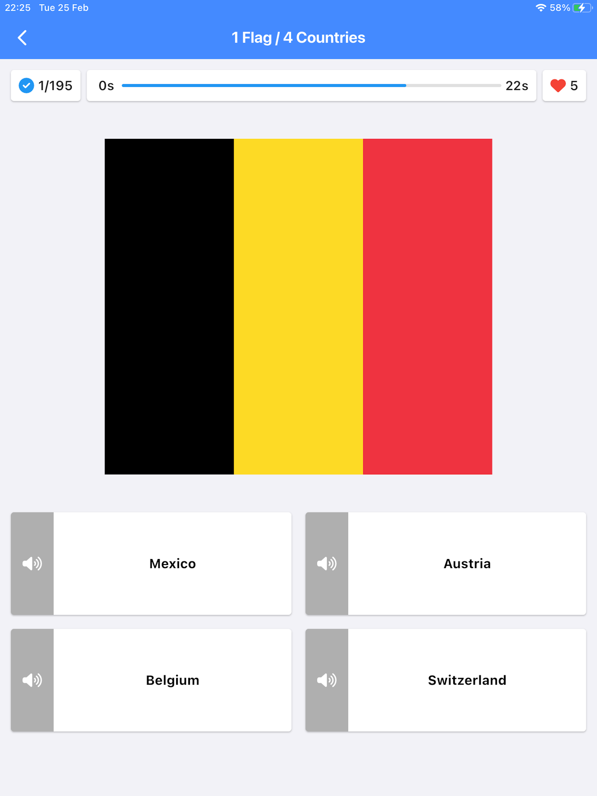 World Flags-Dictionary, Quiz