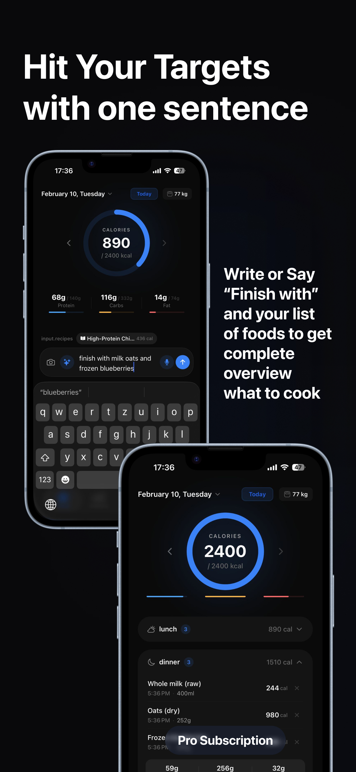 EzCals: AI Calorie Tracker