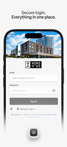 Nordhaus Resident iPhone screenshot
