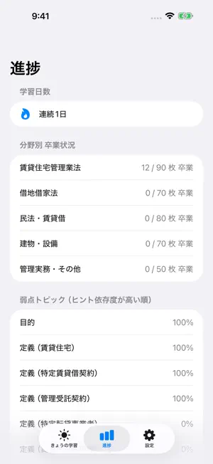 賃貸不動産経営管理士 暗記カード screenshot 4