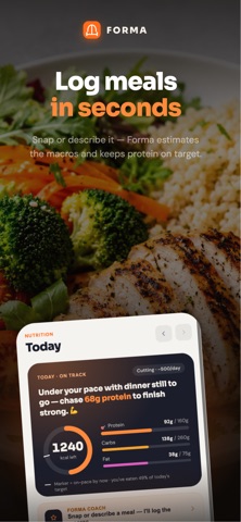 Forma: Workout & Nutrition Screenshot 3 of 6