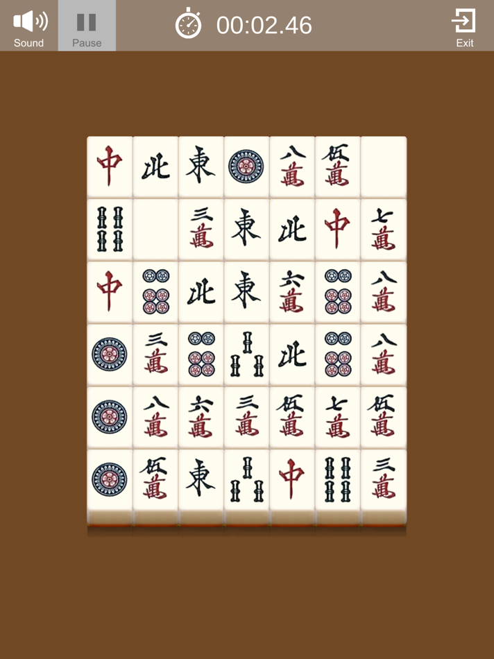 #2. Mini Mahjong Tile Connect (iOS) 由: Teruaki Onoda