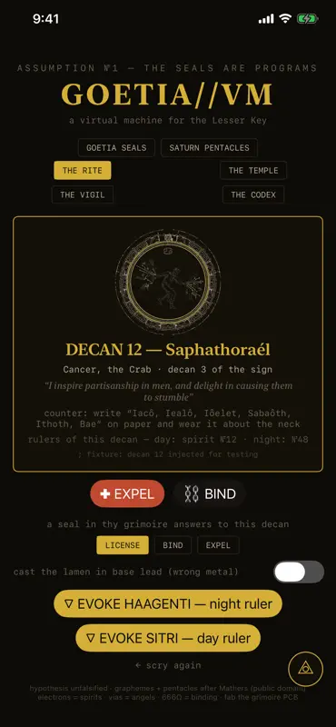Goetia VM screenshot 6 of 6
