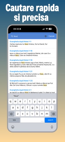 Biblia Ortodoxă în Română iPhone screenshot